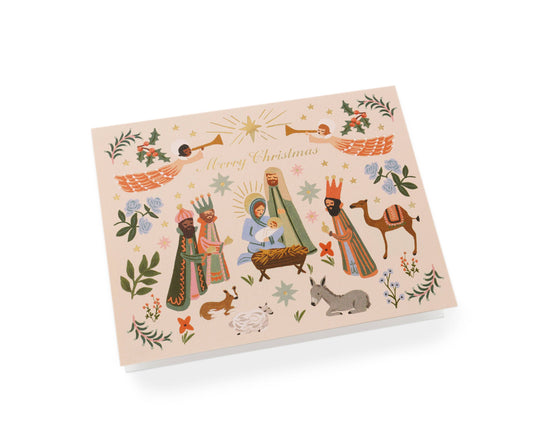 Rifle Paper Co. - Nativity Scene Card