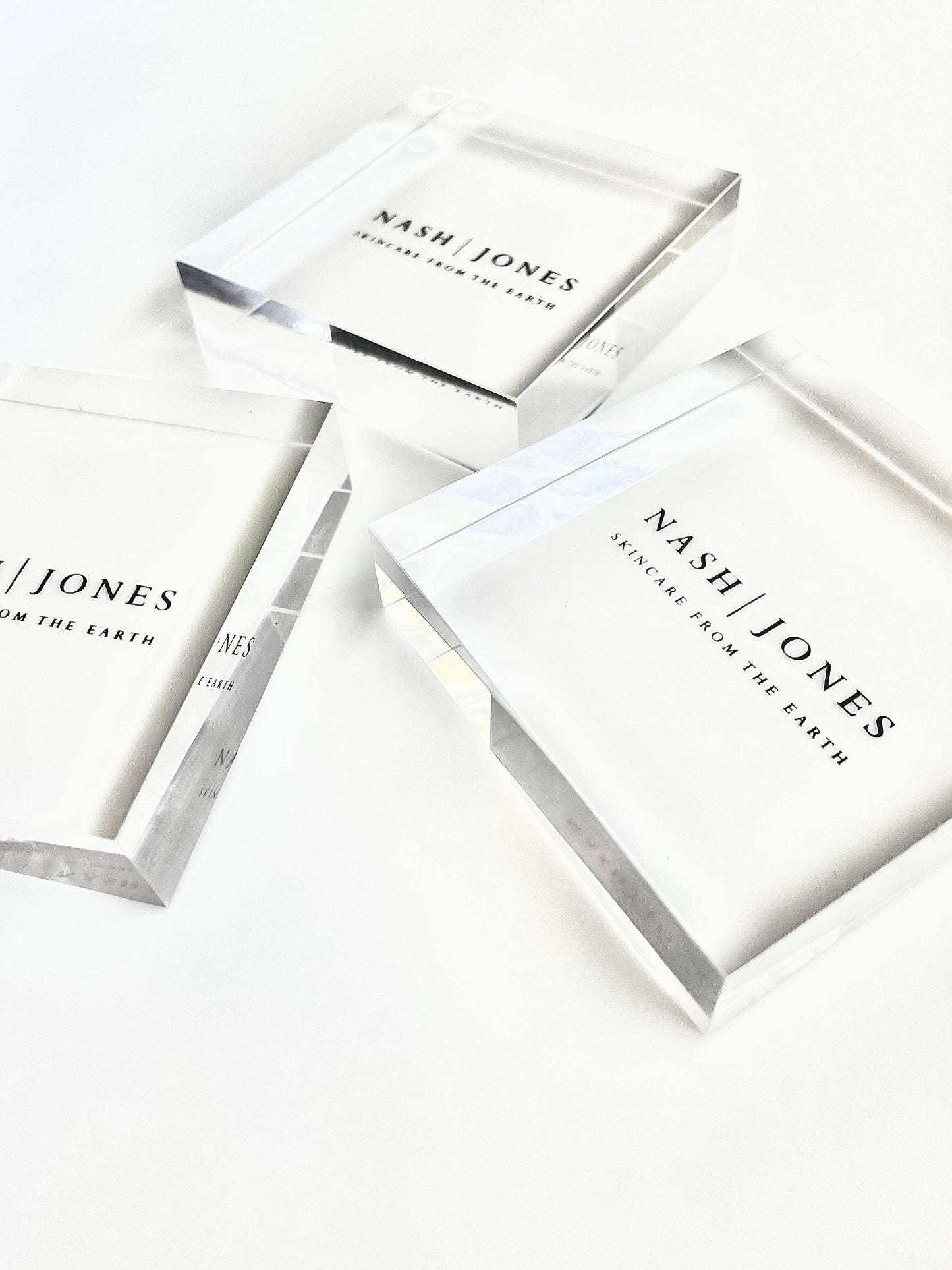 Nash and Jones - Acrylic Display Sign