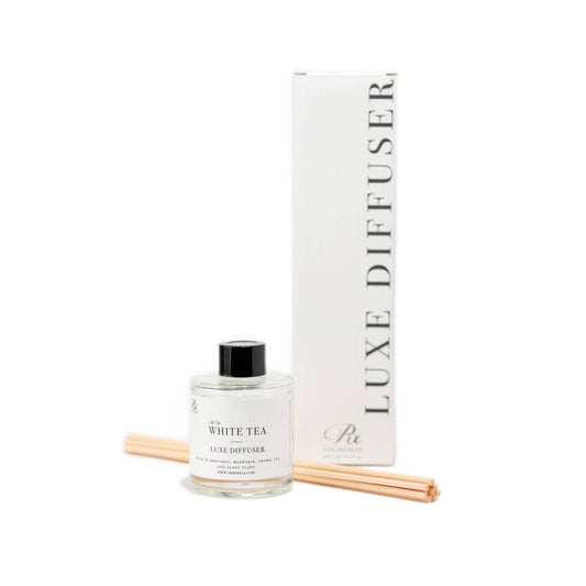 RXLA the brand - White Tea- Reed Diffuser