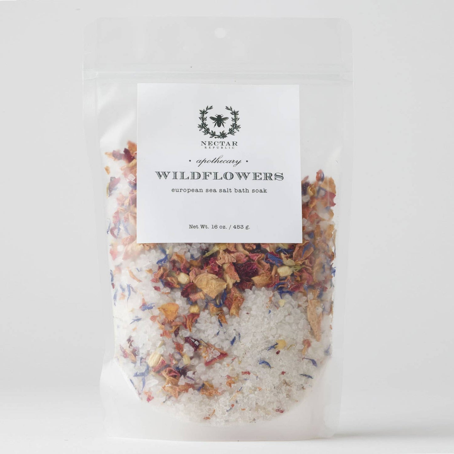 Nectar Republic - Wildflowers : Bath Soak Refill Pouch