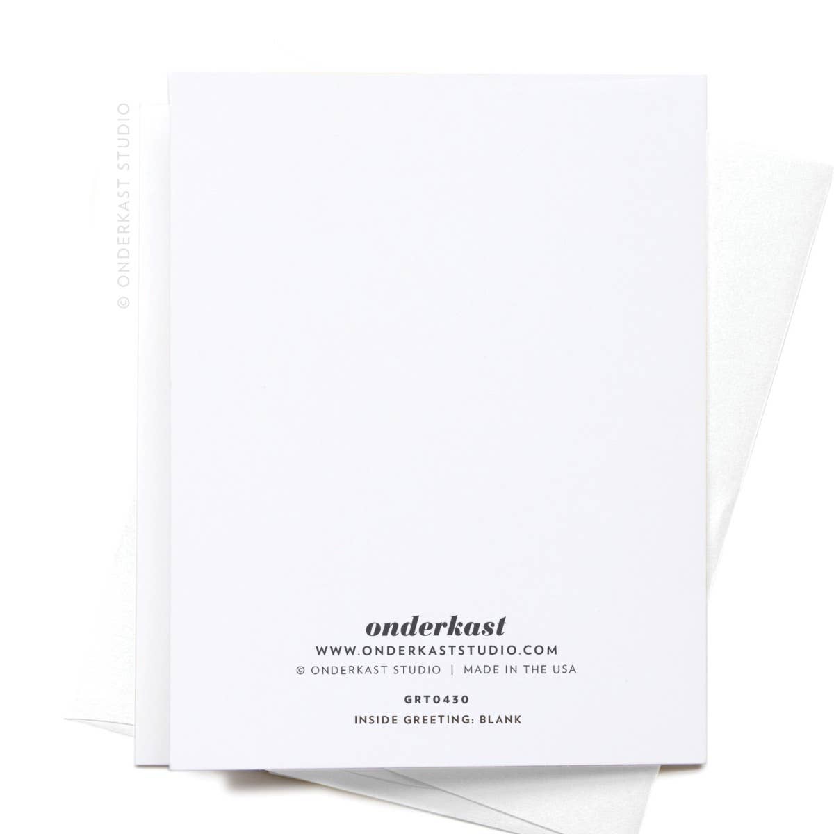 Onderkast Studio - Best Wishes Cake Greeting Card