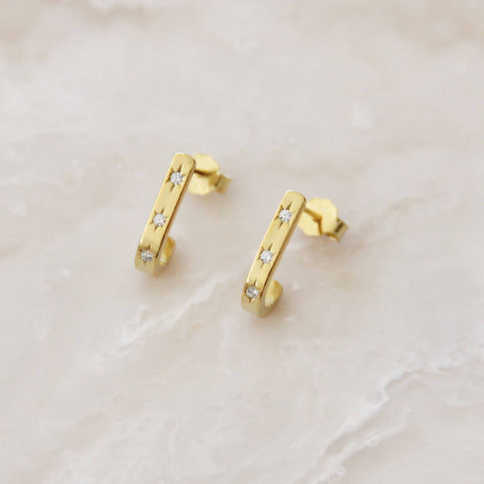 MAIVE - Ayu Semi Hoops: Gold