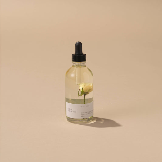 Well Kept - Bath Oil - Bloom (Drift) - 120ml (all-natural, hand-poured)