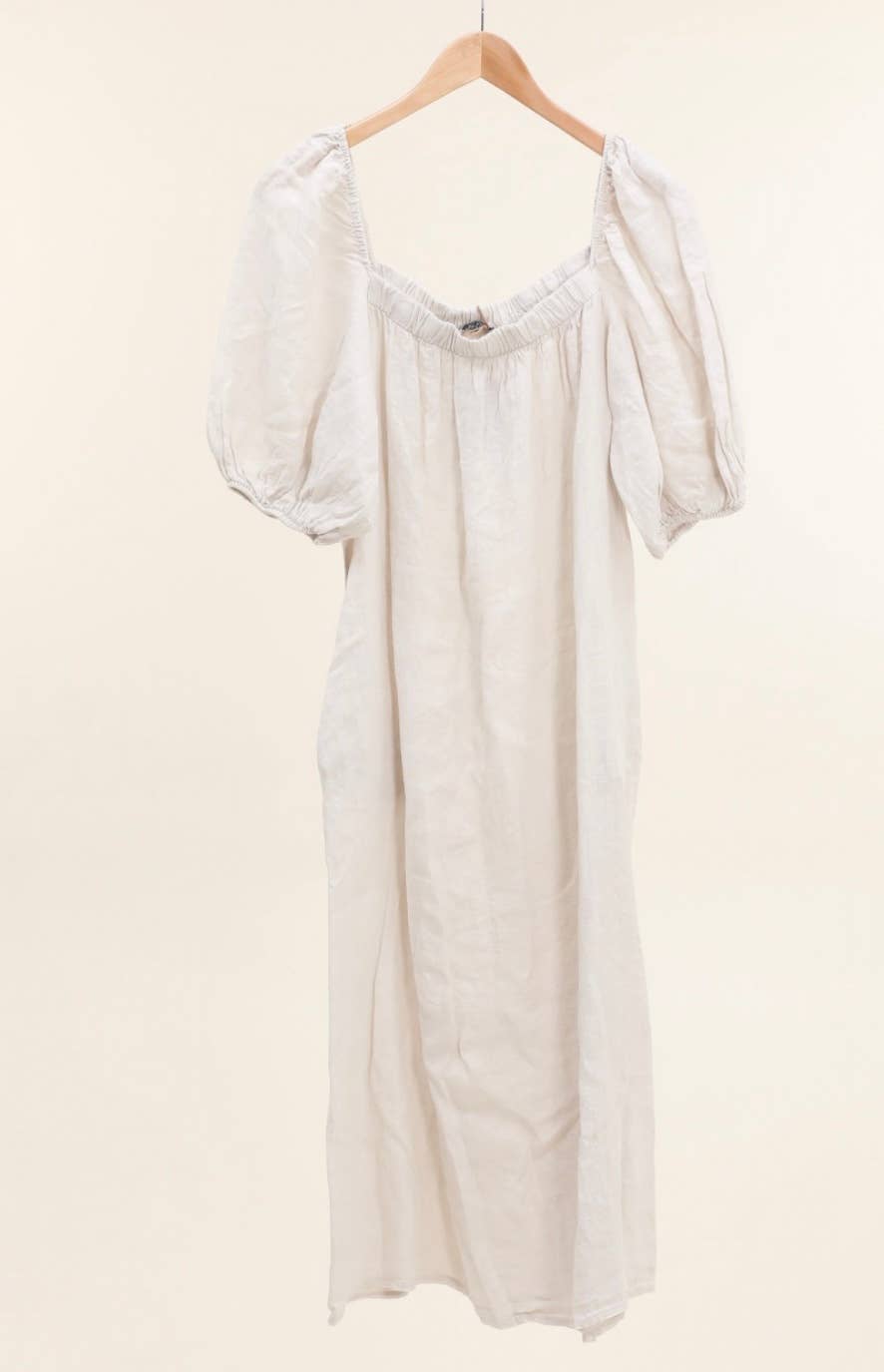 poppy linen dress Posse Poppy Linen Mini Dress - Women - Ivory Dresses