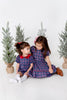 Ollie Jay - Aura Dress in Holiday Plaid | Poplin Cotton Dress: 8