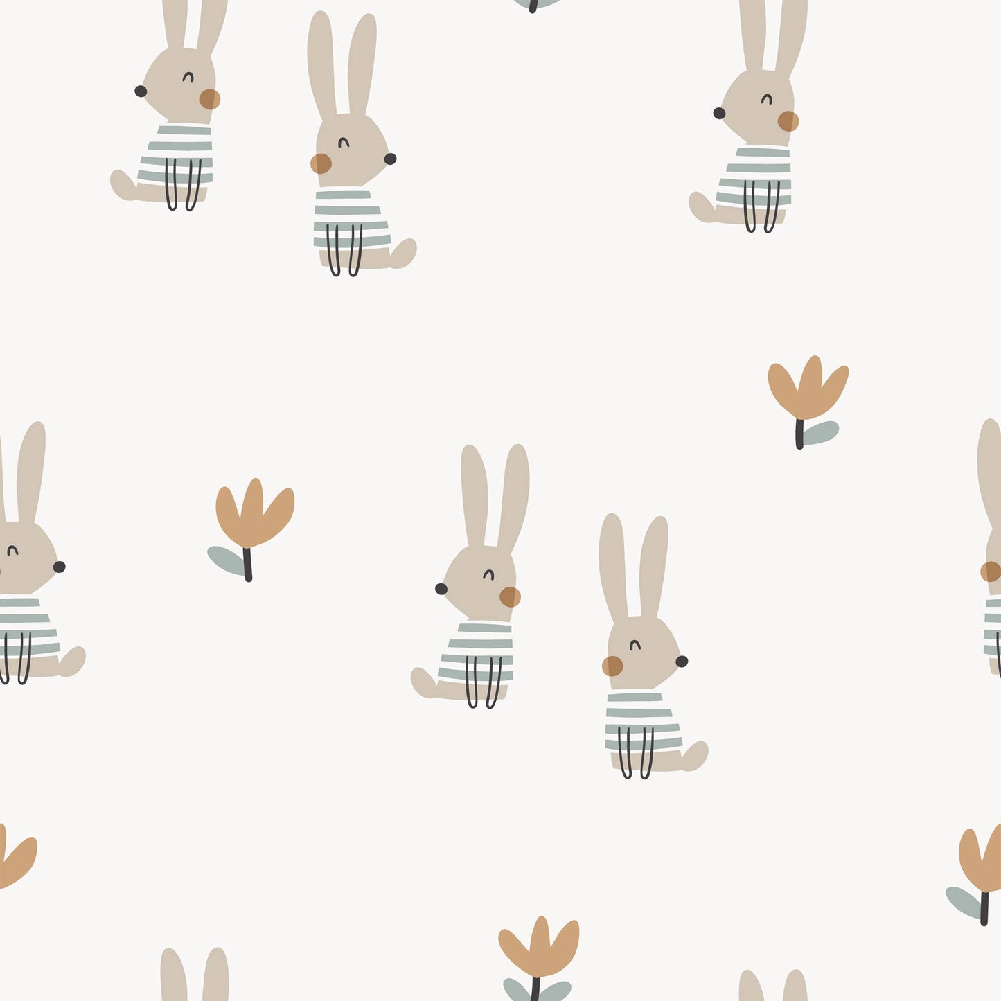 Viverano Organics - Bunny Ruffle & Button Flare Baby Dress+Bloomer (Organic): 6-12M / Soft White