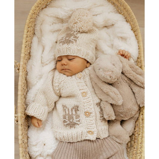Huggalugs - Whiskers Bunny Rabbit Cardigan Baby & Toddler: 12-18 months