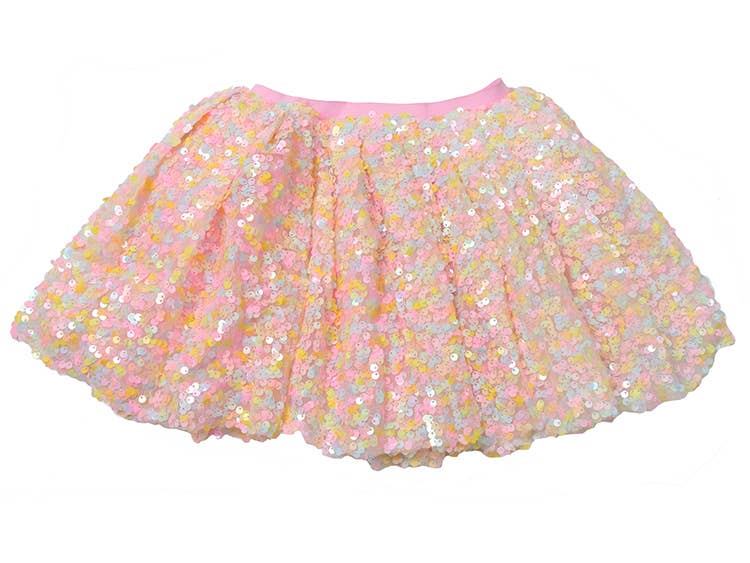 Sparkle Sisters by Couture Clips - Pastel Sequin Tutu: 1-2 year