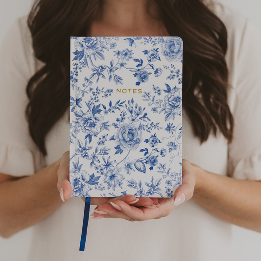 Sweet Water Decor - Blue Delft Notes Journal - Home Decor