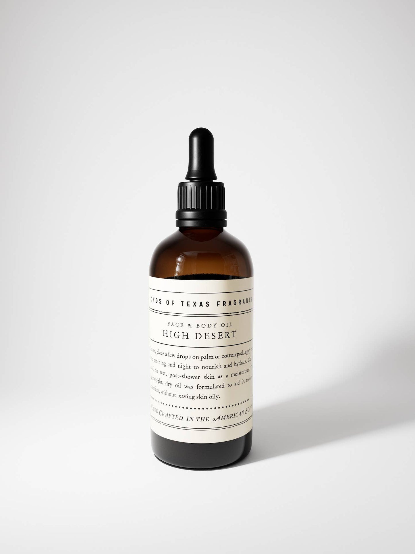 Boyd's of Texas - High Desert - Face & Body Oil: 30ml