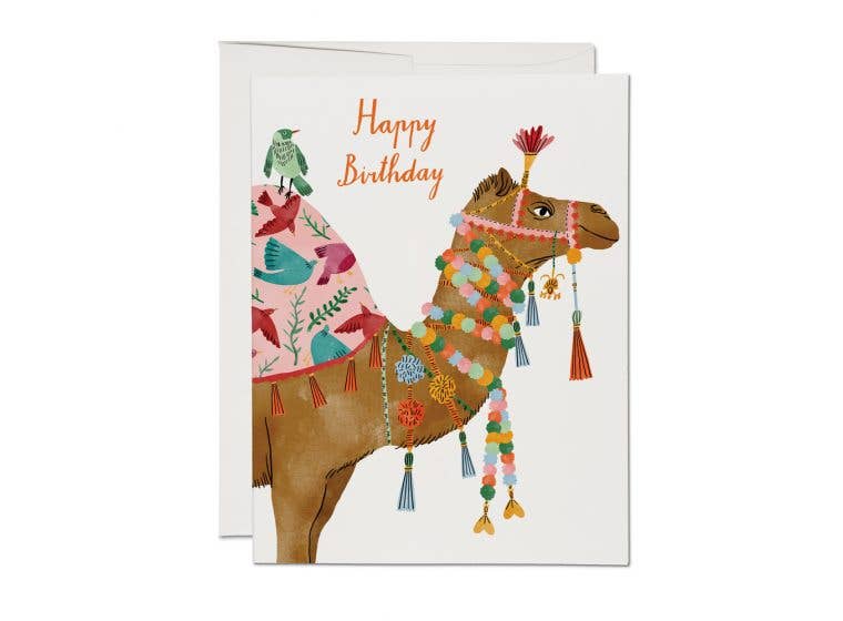 Red Cap Cards - Camel