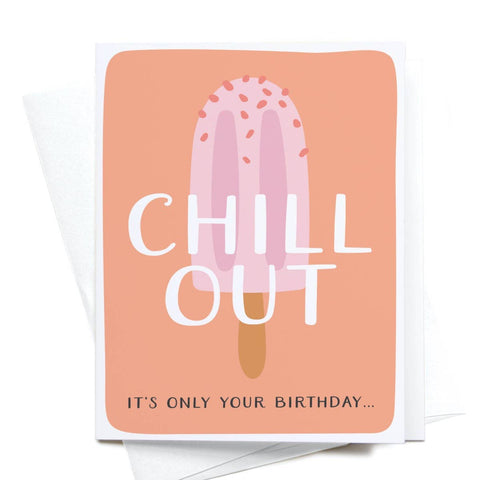 onderkast studio - Chill Out Popsicle Greeting Card