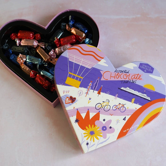 Seattle Chocolate - Take Me Anywhere Heart 6oz