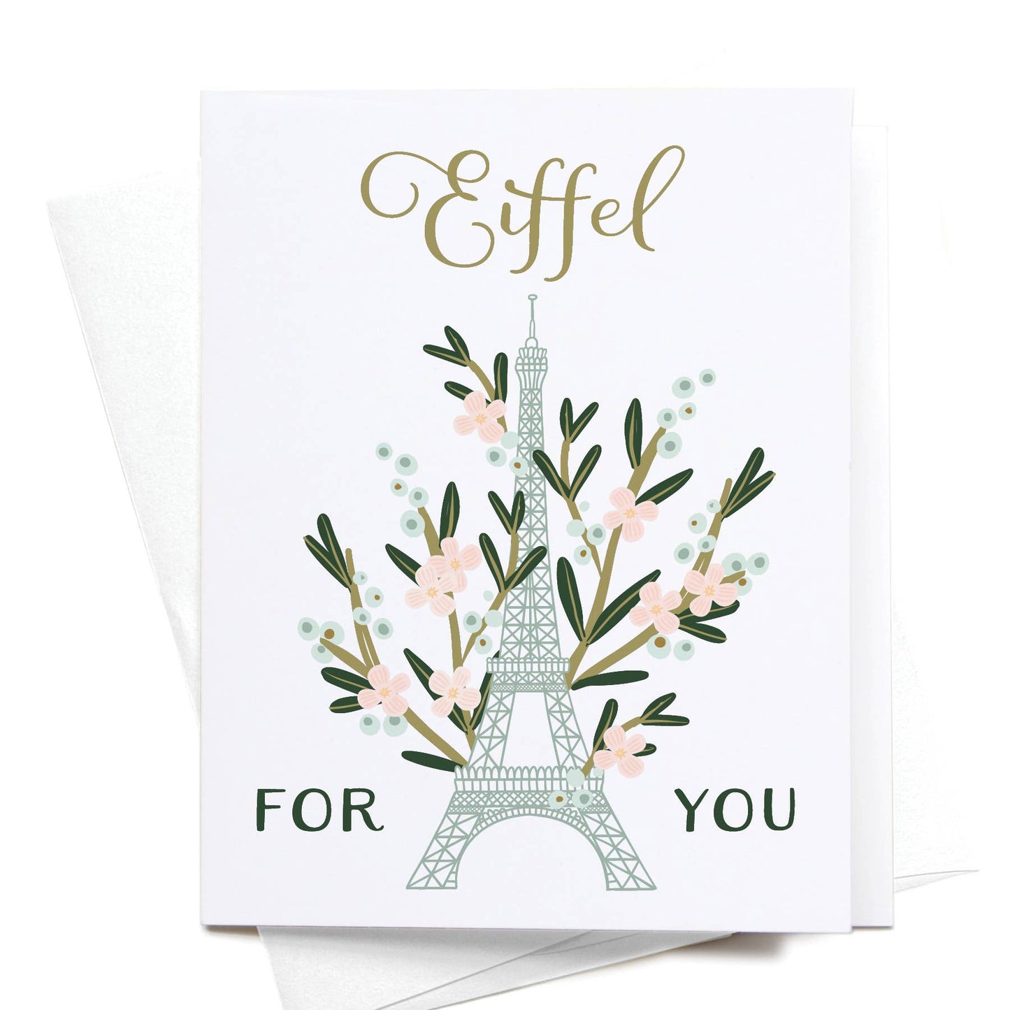 onderkast studio - Eiffel For You Greeting Card