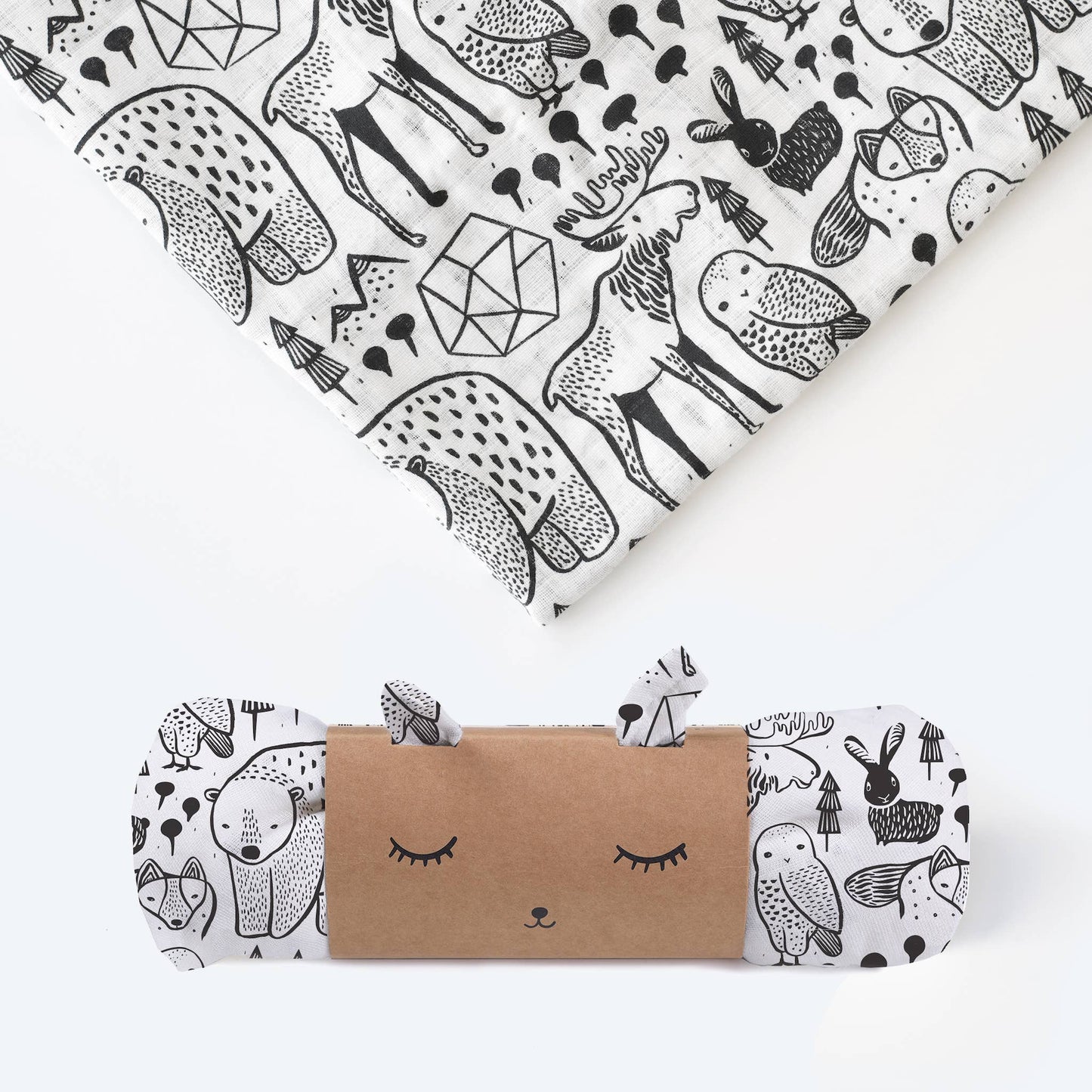 Wee Gallery - Organic Muslin Swaddle - Nordic