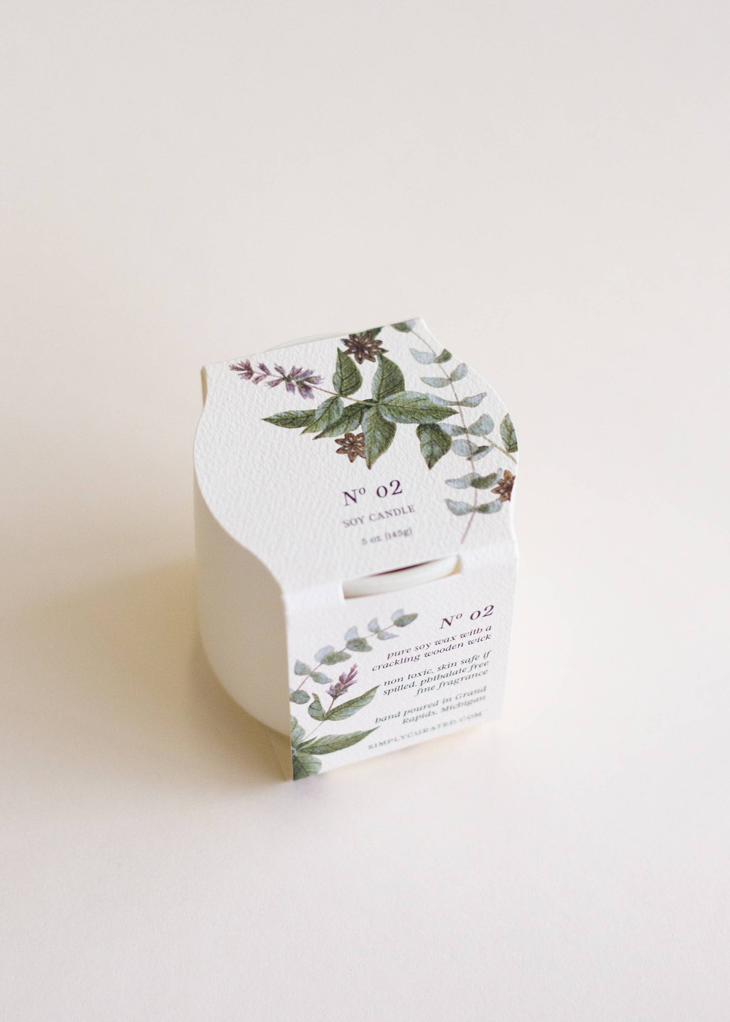 No. 02 Botanical Soy Candle