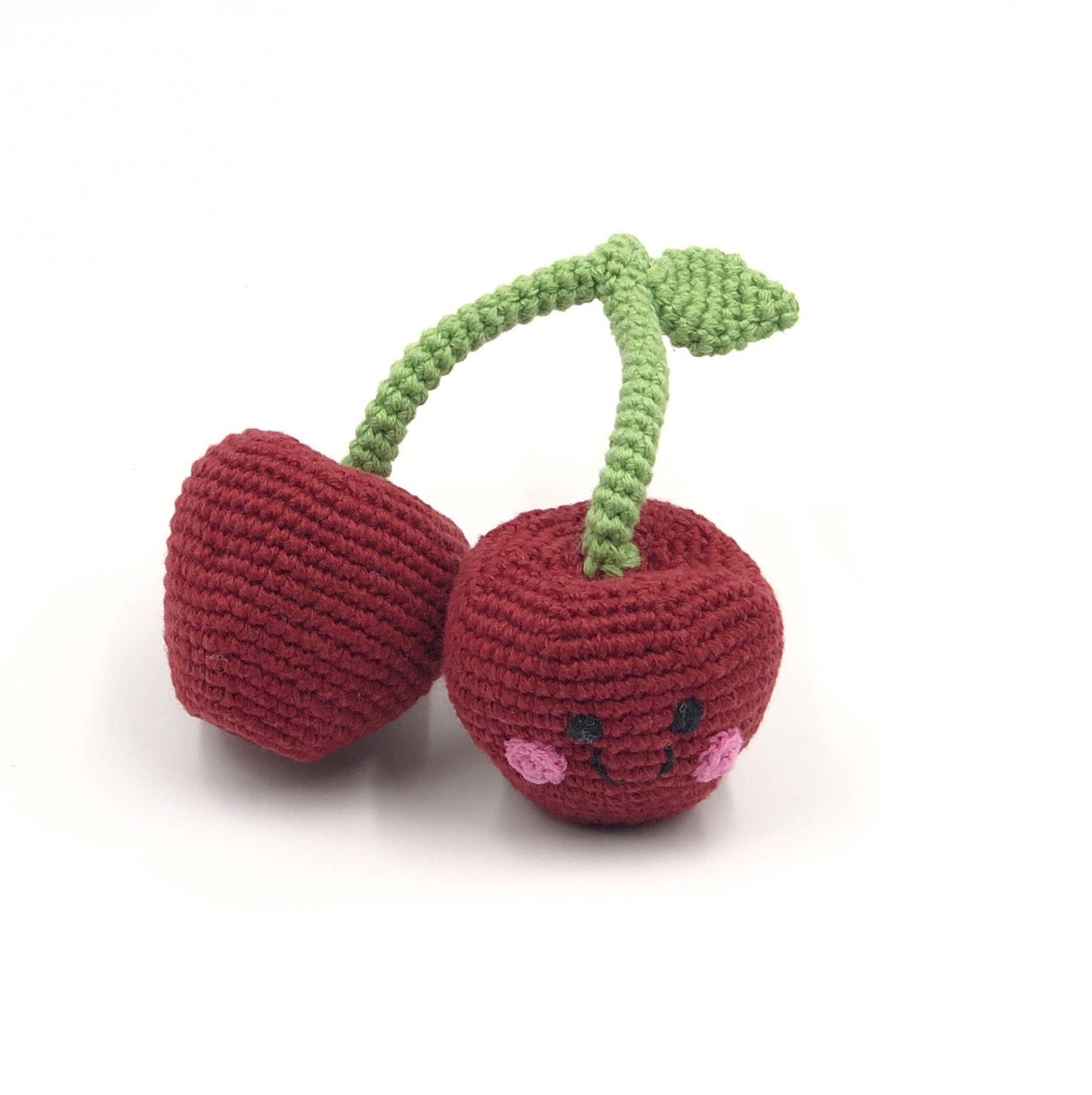 Pebble: Friendly Cherries Rattle