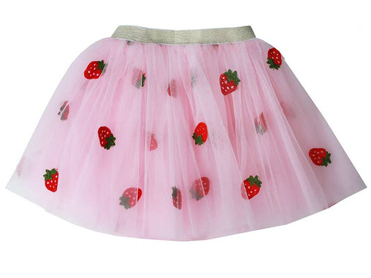 Sparkle Sisters by Couture Clips - Strawberry tutu: White / 2-6 year