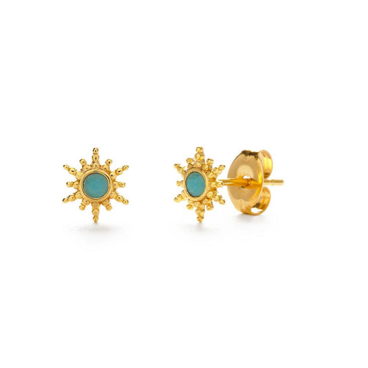 Amano Studio - Starburst Stud Earrings: Crystal