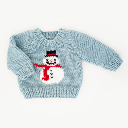 Huggalugs - Frosty Snowman Surf Crew Neck Sweater Baby & Toddler : 0-6 months