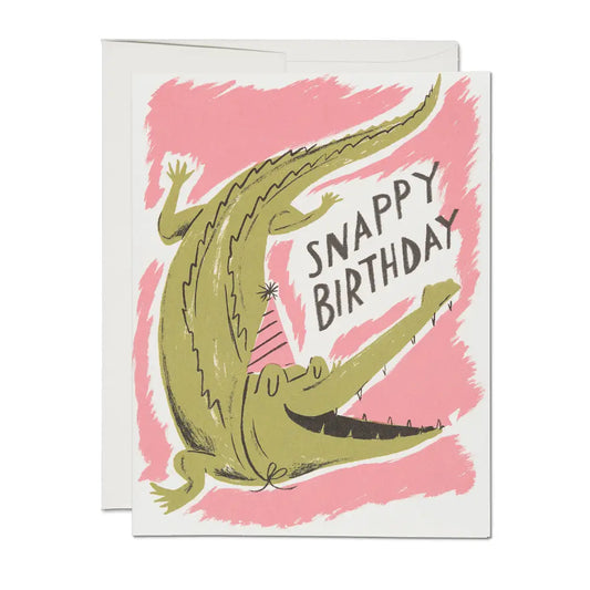Red Cap Cards - Snappy Birthday Greeting Card