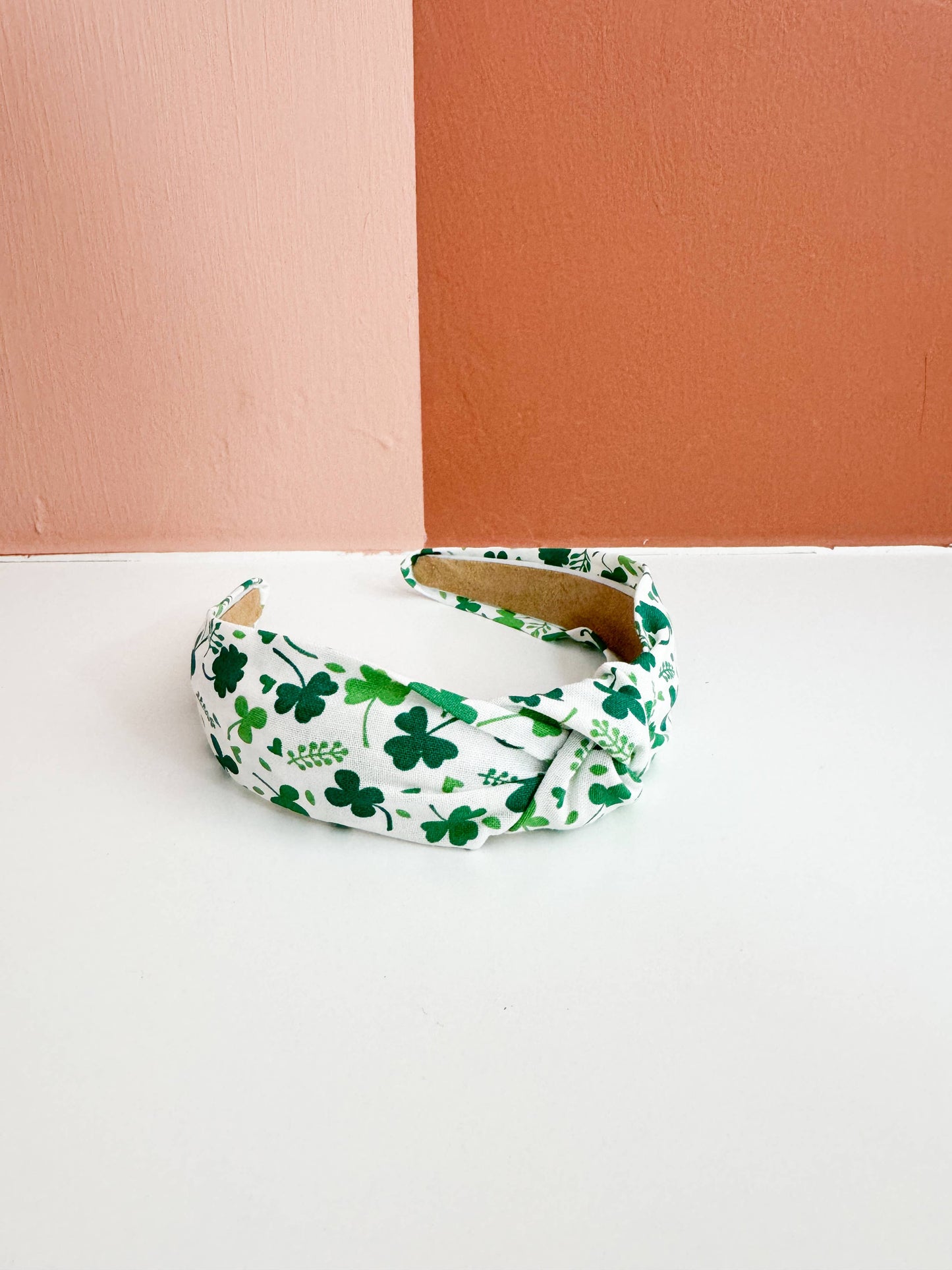 Little Sunshines Bow & Co - St Patricks Day Topknot Headbands : Metallic Clover