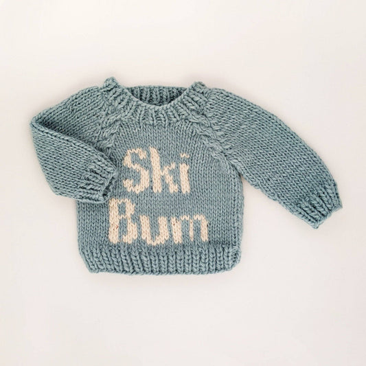 Huggalugs - Ski Bum Surf Crew Neck Sweater Baby & Toddler: 12-18 months