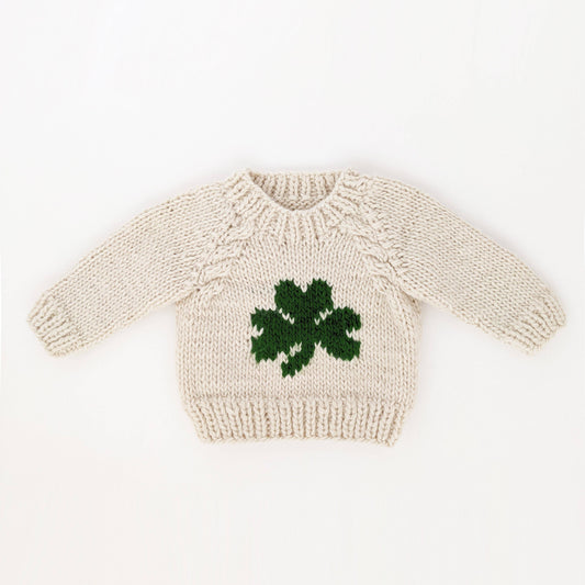 Huggalugs - Shamrock Crew Neck Sweater Baby & Toddler: 12-18 months