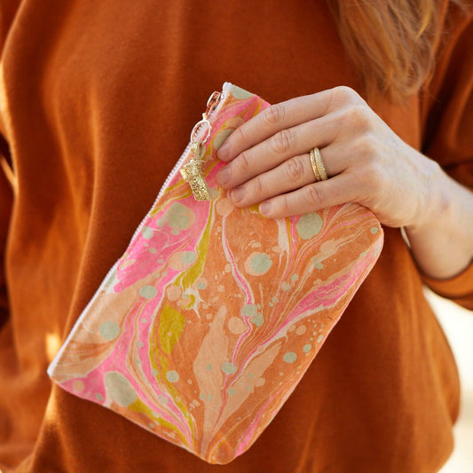 Love Mert - Astral Marbled Pouch Sailors Delight Large