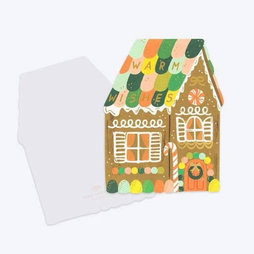 Rifle Paper Co. - Gingerbread House Card