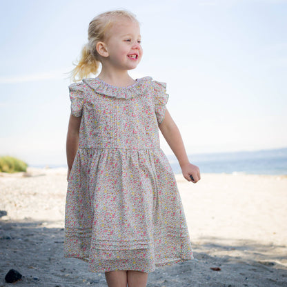 Beet World - Ana Dress - Meadow Floral: 18-24 mo