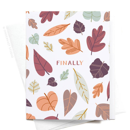 Onderkast Studio - ON SALE – Finally Fall Greeting Card