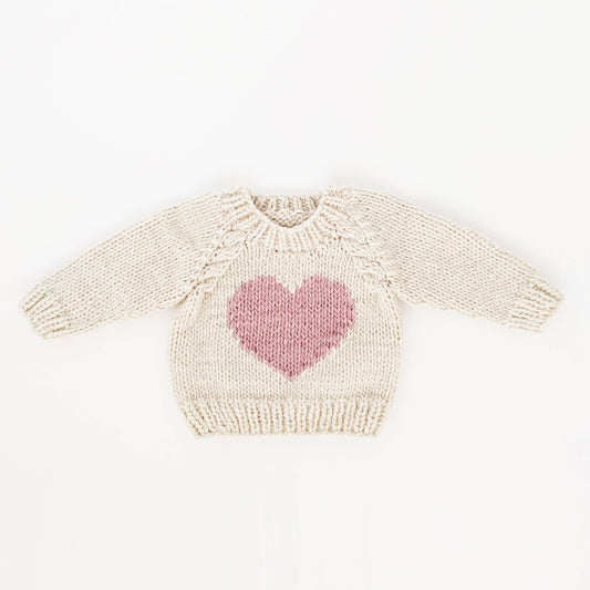 Huggalugs - Sweetheart Crew Neck Sweater Baby & Toddler: 6-12 months