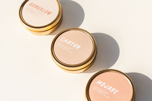 Nomad Design Co - Bungalow Travel Tin Candle - The Desert Collection
