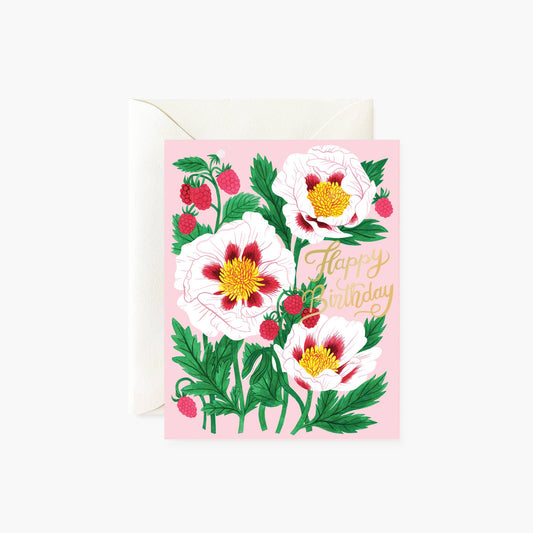 Botanica Paper Co. - WHITE POPPY | birthday card
