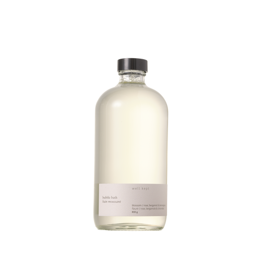 Well Kept - Bubble Bath - Blossom/Bloom 236ml (all-natural, hand-poured)