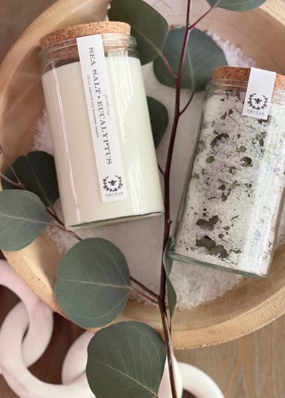 Nectar Republic - Sea Salt + Eucalyptus : Bath Soak Tube