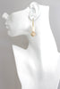 David Aubrey Jewelry - ISLE09 White and cream earrings