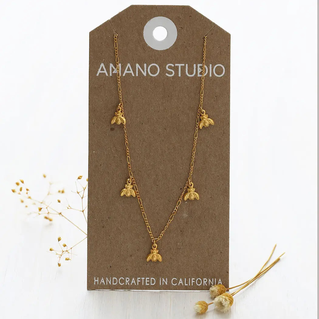 Amano Studio - Tiny Bee Necklace