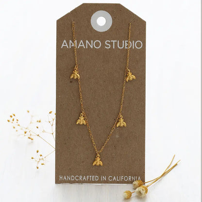 Amano Studio - Tiny Bee Necklace