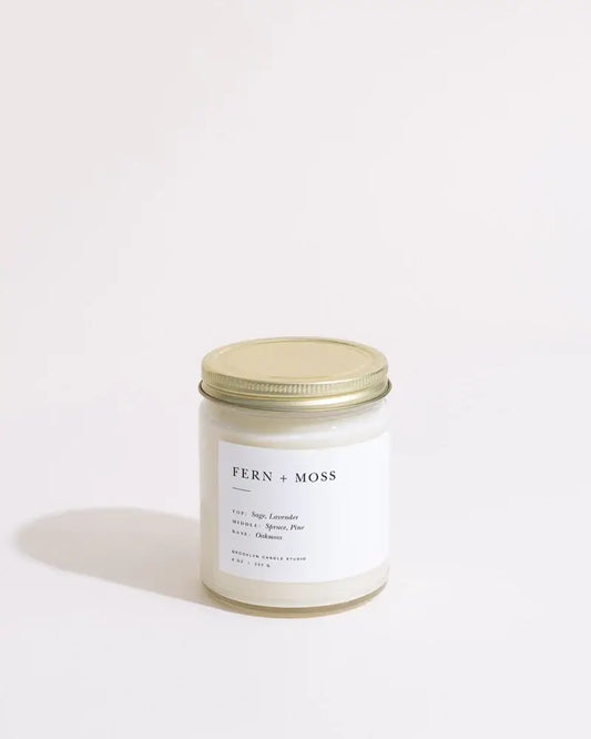 Brooklyn Candle Studio - Fern + Moss Jar Candle