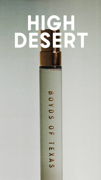 Boyd's of Texas - High Desert - Refillable Eau de Parfum Spray 9mL