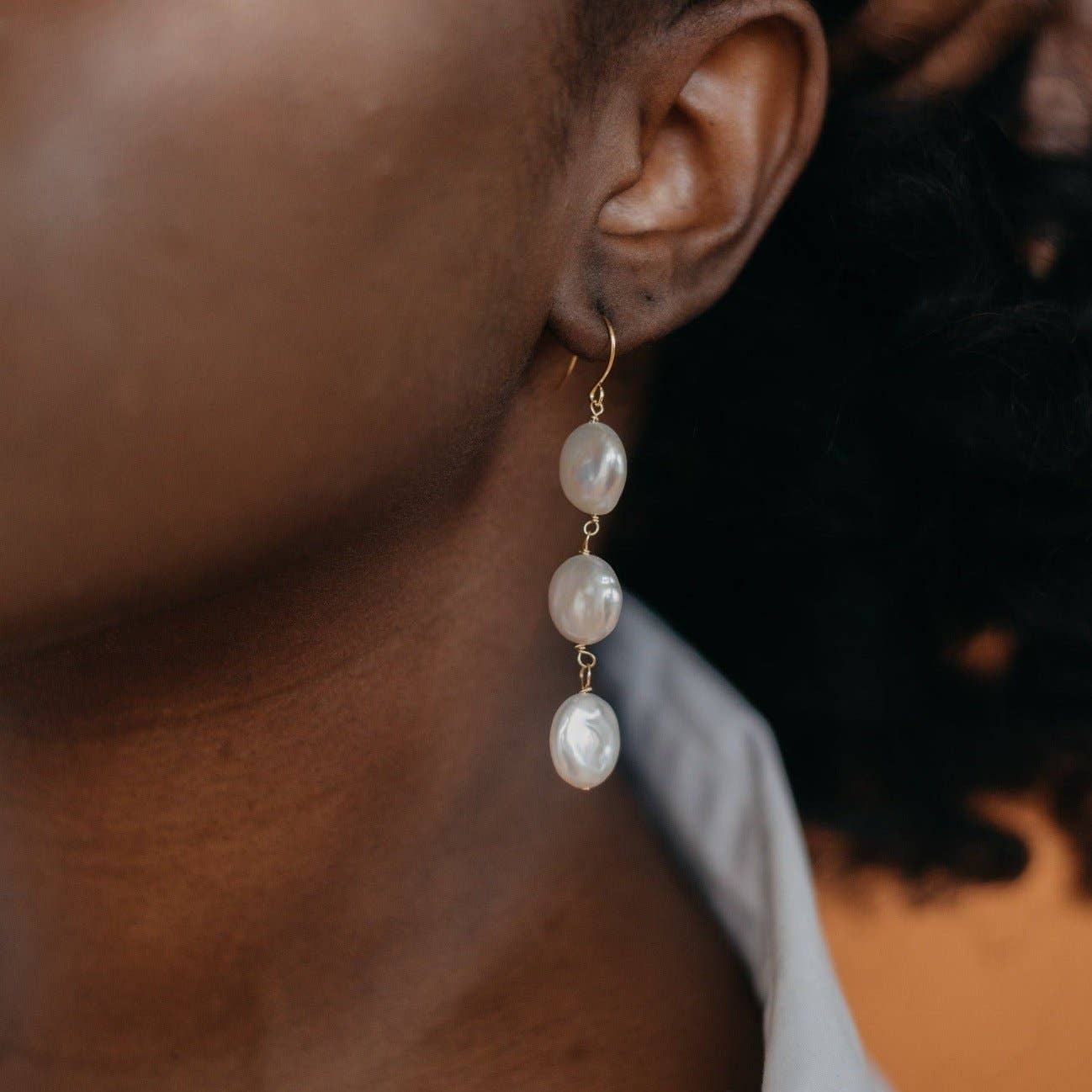 Océanne - Lucielle Pearl Earrings