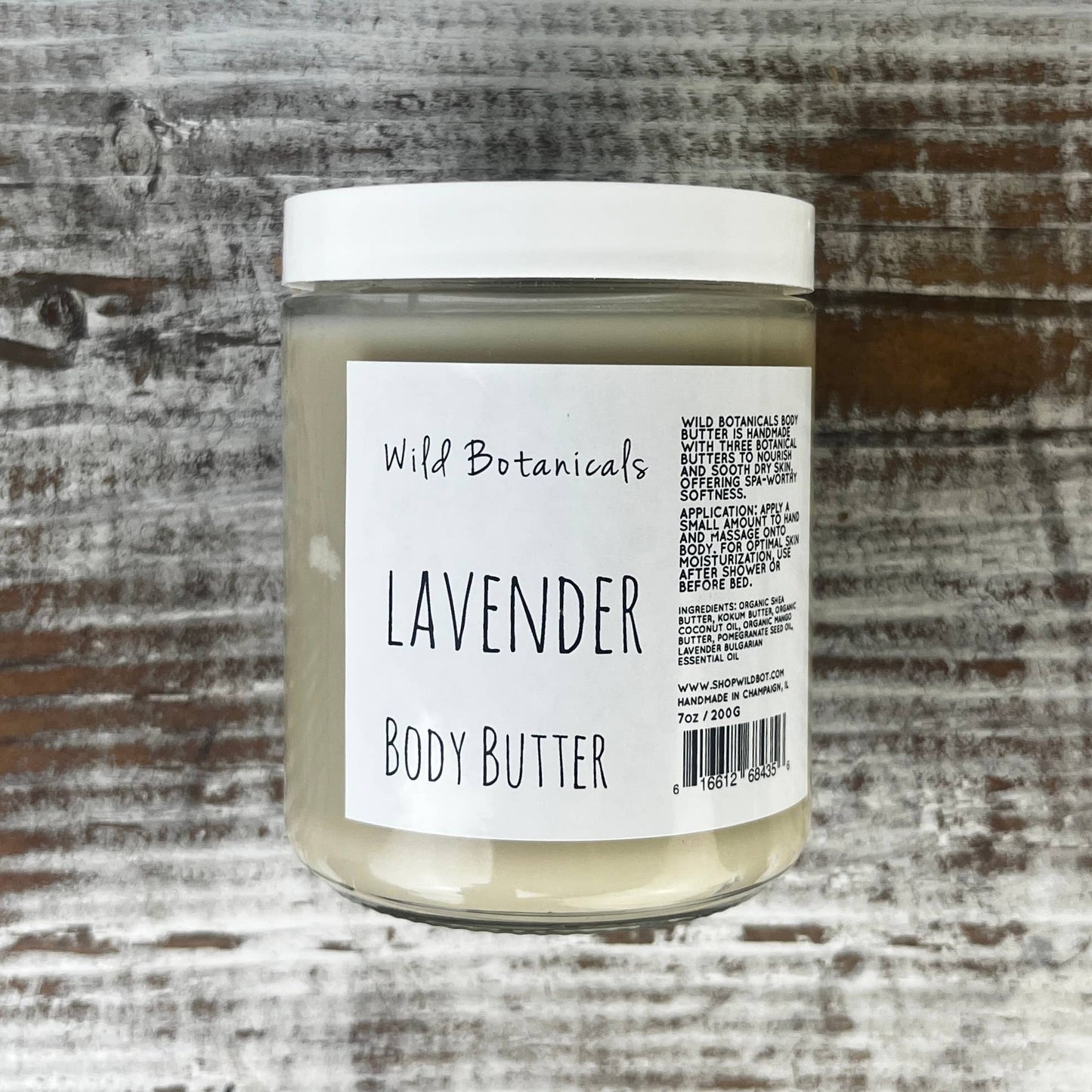 Wild Botanicals - Body Butter: Lavender / 3.5oz