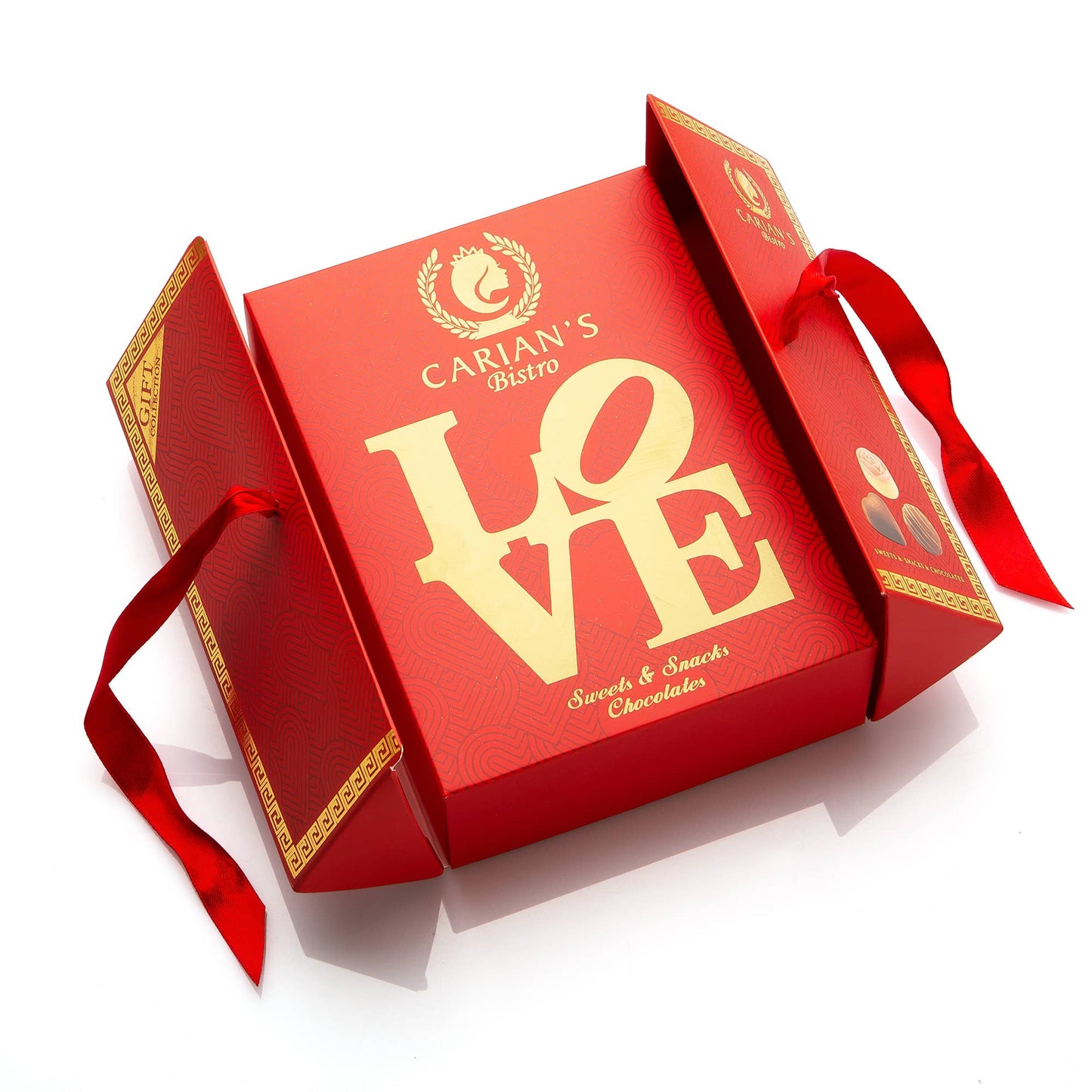 Carian's Bistro Chocolates - Carian's Valentine's Day Premium Love Chocolate Gift Box