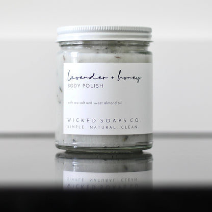 Wicked Soaps Co. - Lavender + Honey Body Polish