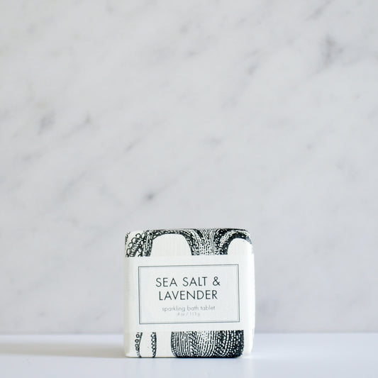 Sea Salt & Lavender Sparkling Bath Tablet