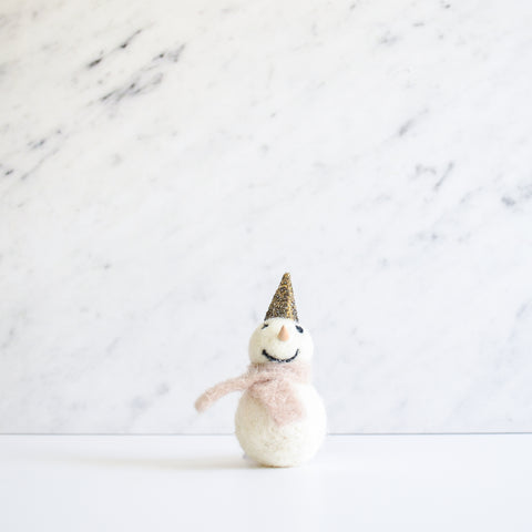 Felt Frosty Ornament