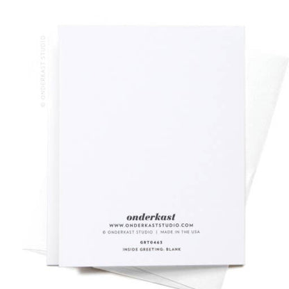 Onderkast Studio - Bottoms Up Baby Greeting Card