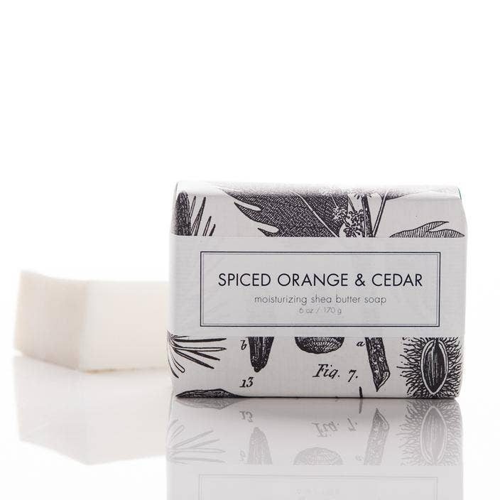 Formulary 55 - HOLIDAY SCENT - Spiced Orange & Cedar Shea Butter Soap Bar